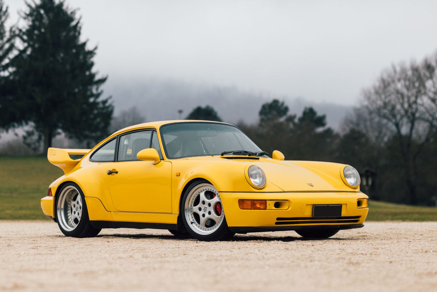 Speed Yellow 1993 Porsche 911 Carrera RS 3.8