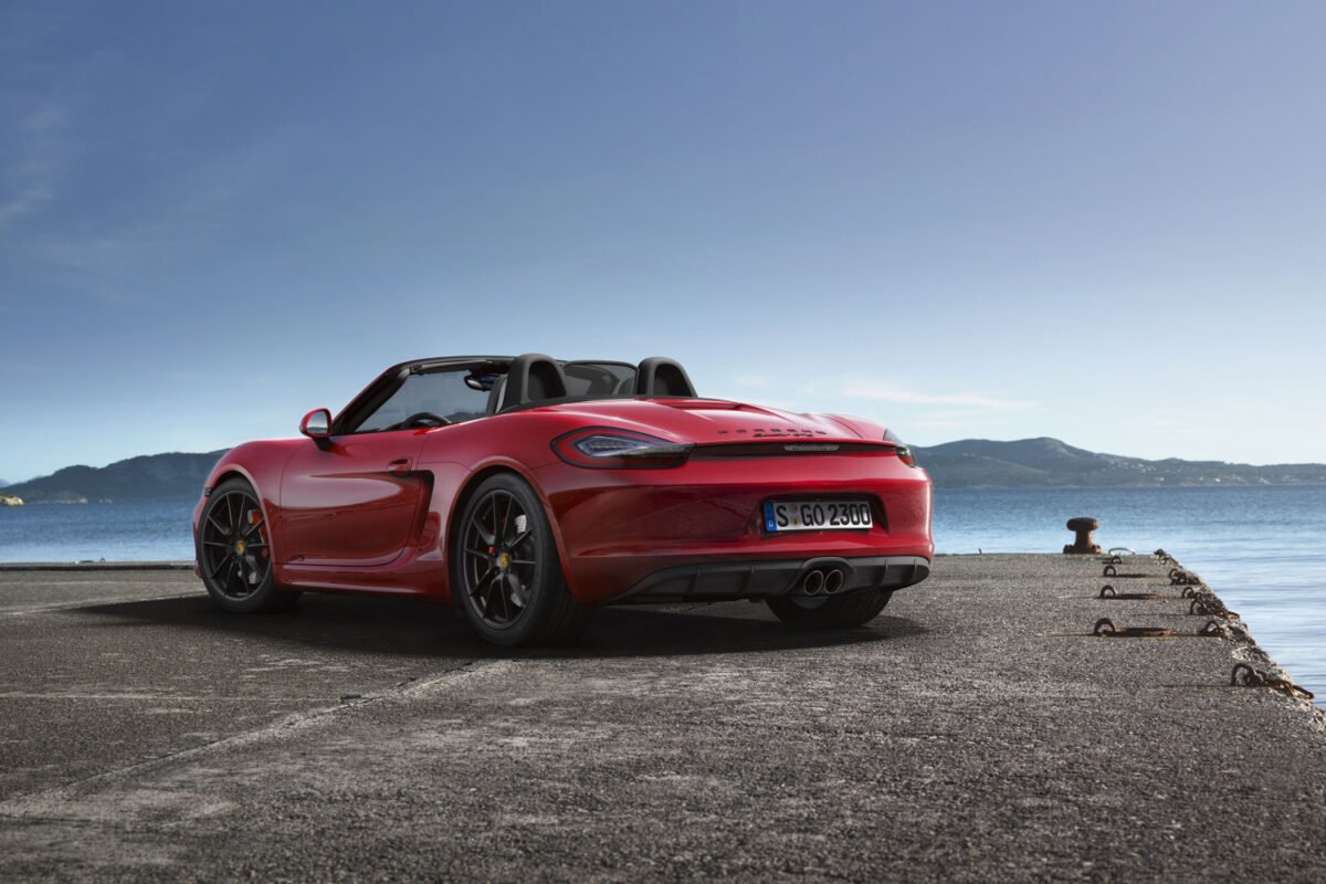 2015 Porsche Boxster GTS exterior rear