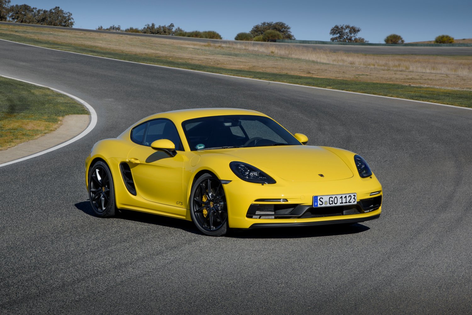Racing Yellow 2018 Porsche 718 Cayman GTS