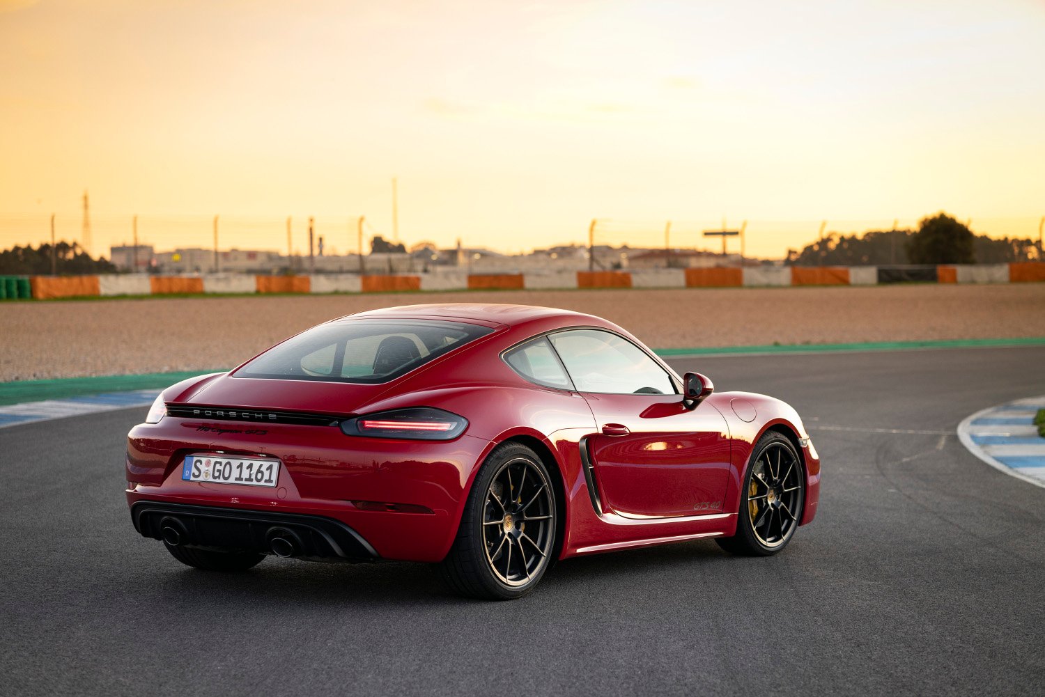 Carmine Red 2021 Porsche 718 Cayman GTS 4.0