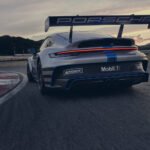 2021 Porsche 911 GT3 Cup rear view