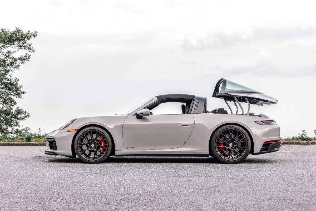 Porsche 911 Targa roof operation 2