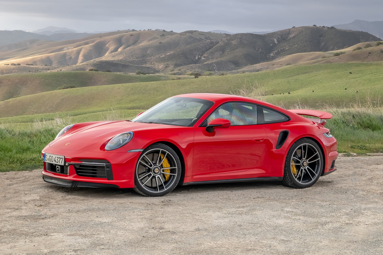 Guards Red 2021 Porsche 911 Turbo S