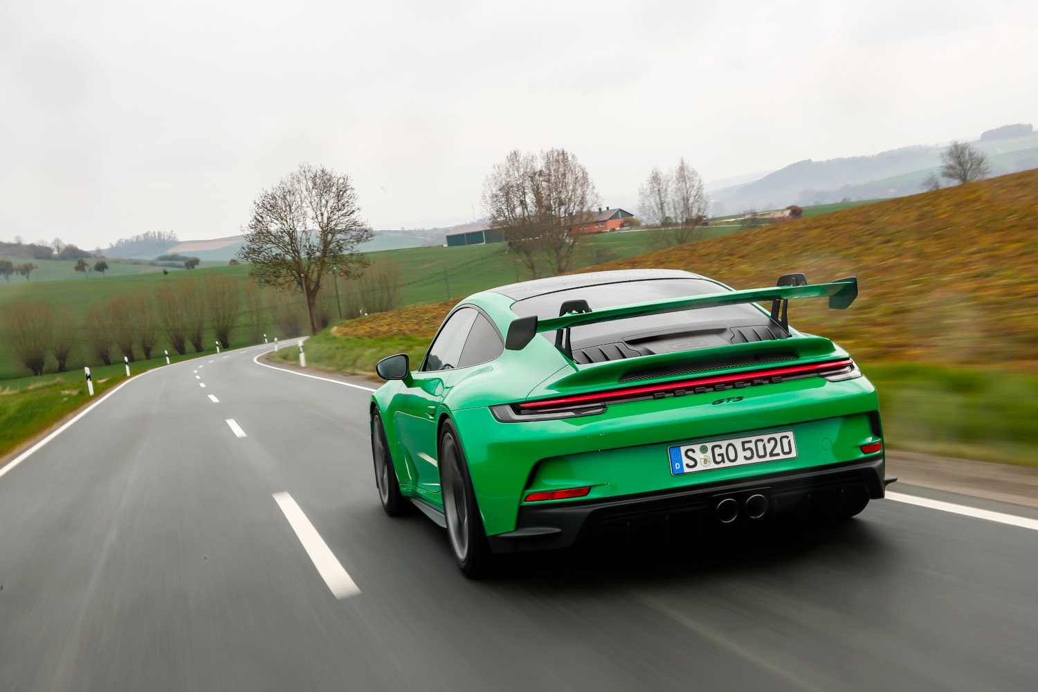 2022 Porsche 911 GT3 PDK on the road