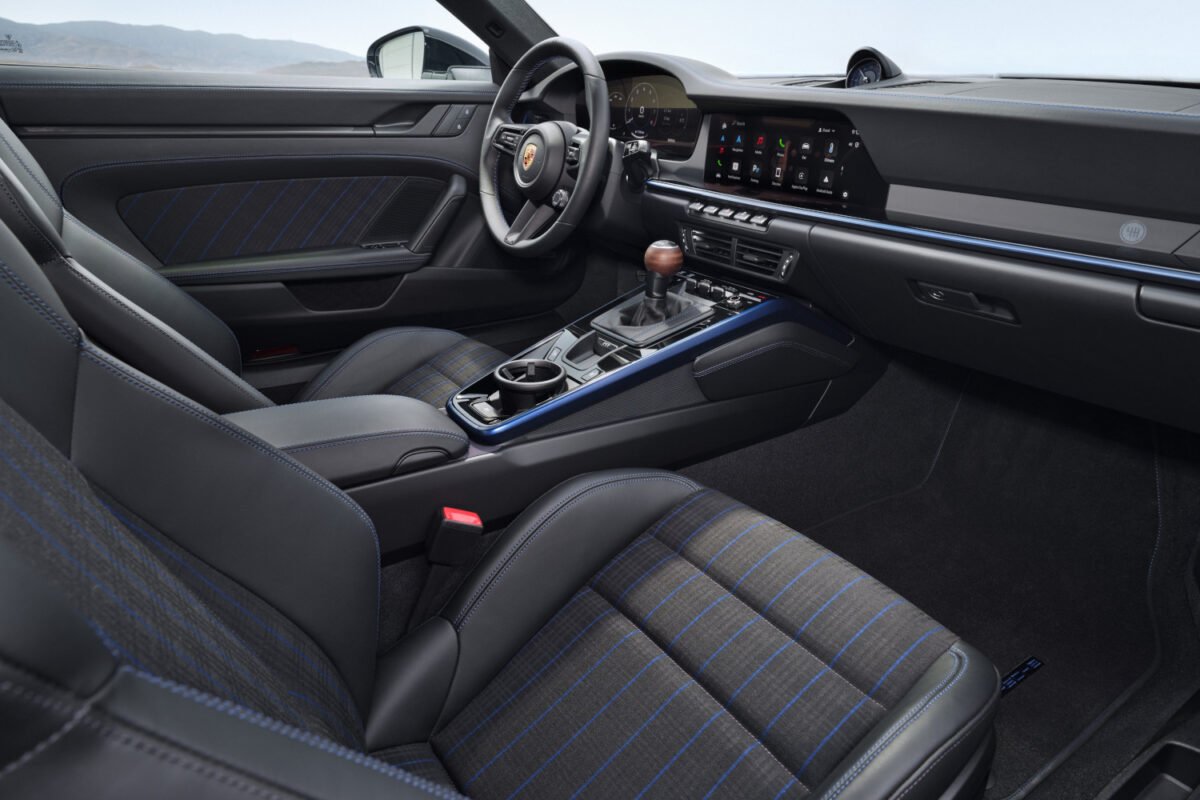 2025 Porsche 911 Carrera T interior