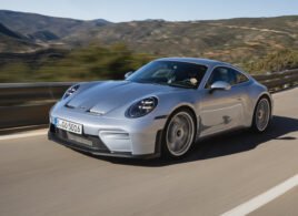 2025 Porsche 911 GT3 Touring Package on the road front view