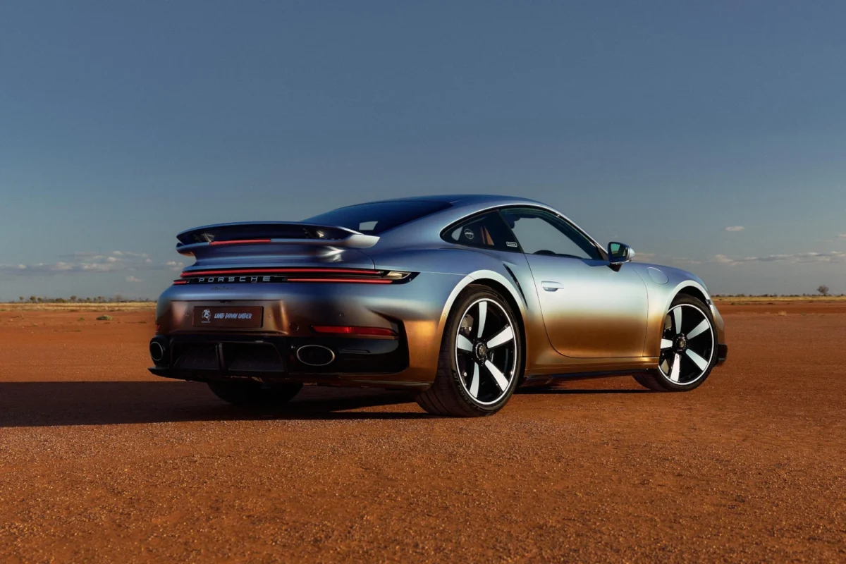 Porsche 911 Turbo S Land Down Under rear