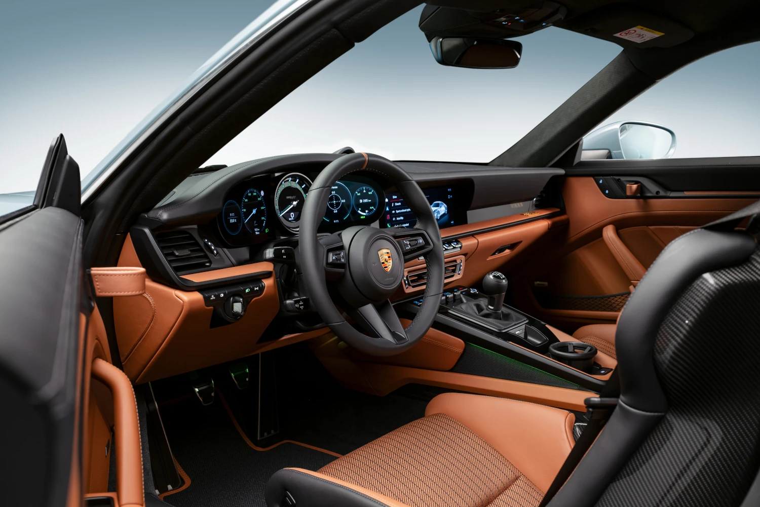 Porsche 911 ST with Heritage Design Package interior