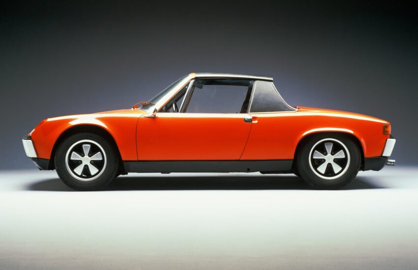 The first Porsche 914/8 produced